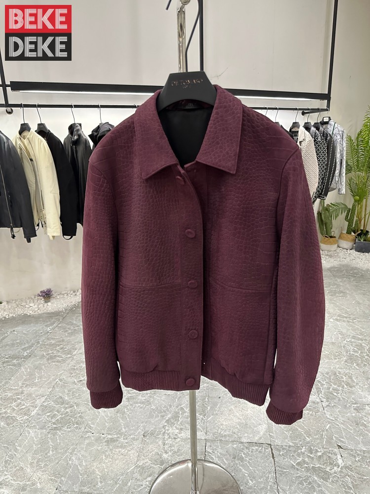 Autumn Outwear Men Business Wo - Leather Work Jacket Mens 评论和价格