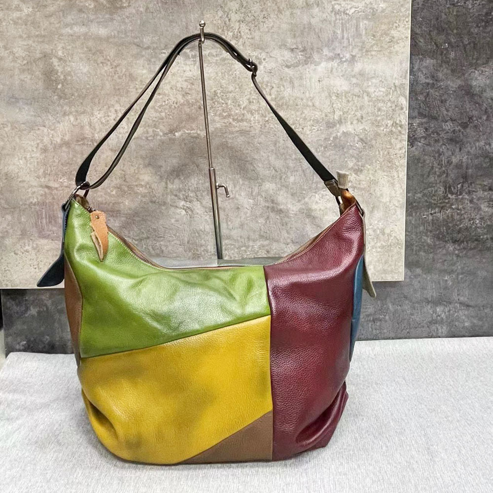 Oversized Female Genuine Leath - Leather Work Bag Laptop 评论和价格