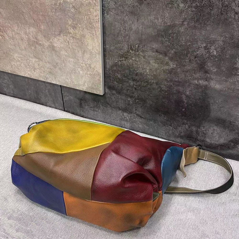 Oversized Female Genuine Leath - Leather Work Bag Laptop 评论和价格